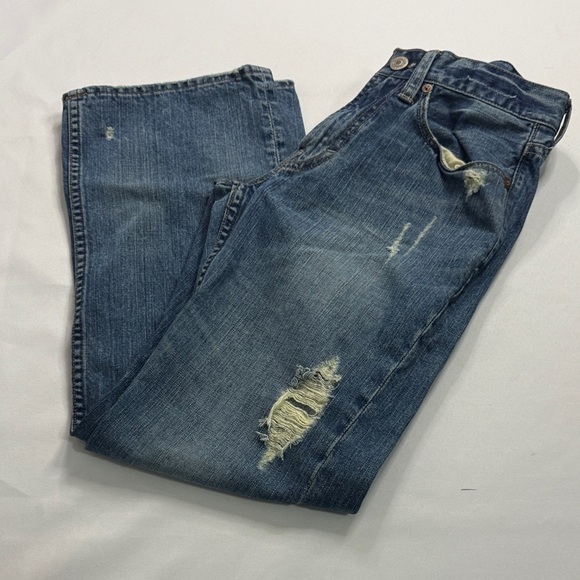 American Eagle Outfitters Straight Blue Jeans - Picture 2 of 6